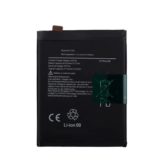 Battery Replacement for OnePlus Nord BLP785