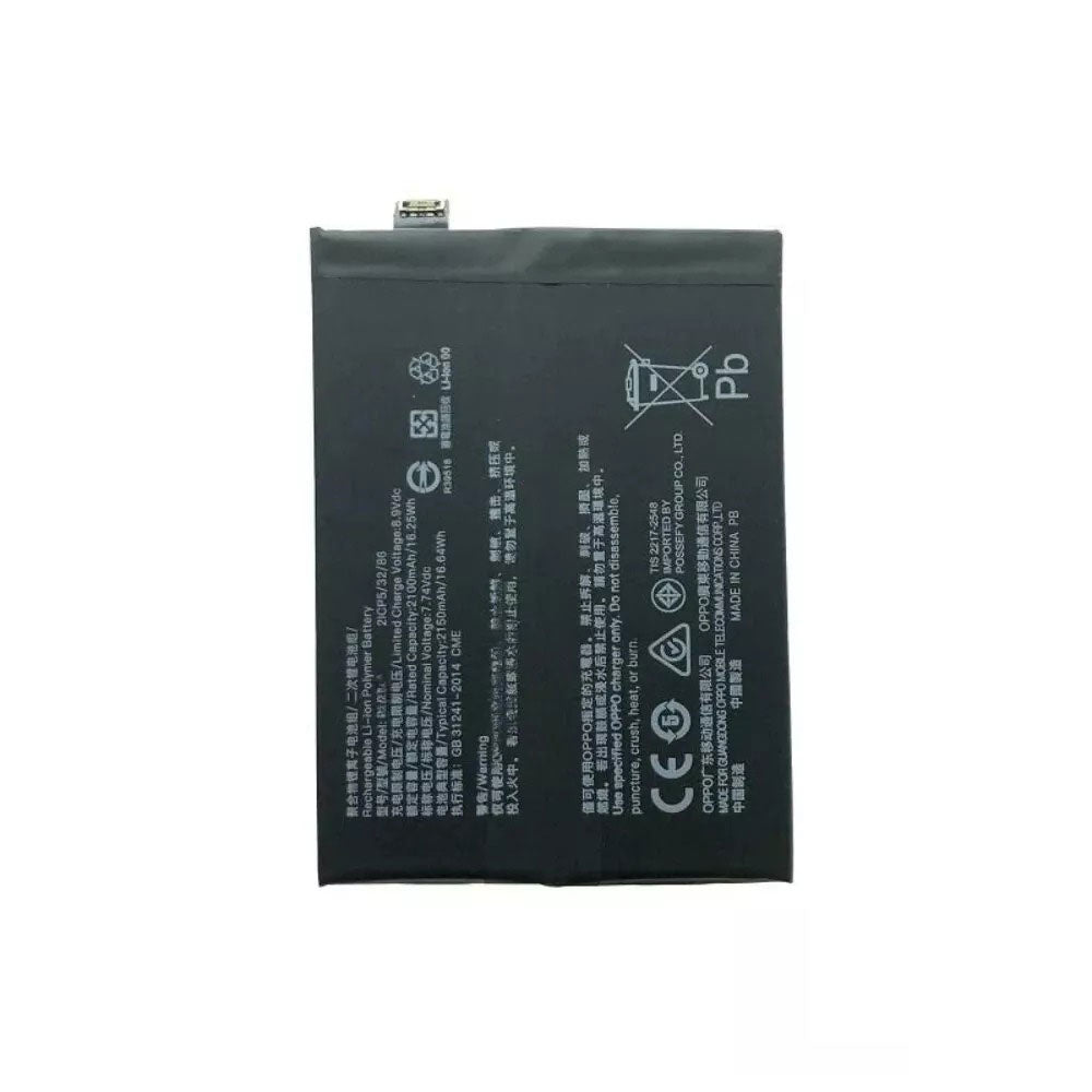 Battery Replacement BLP967 for Oppo Find X6