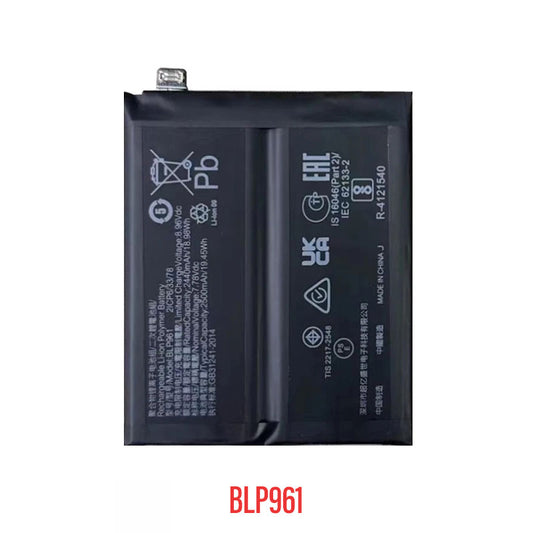 Battery Replacement BLP961 for Oppo Find X6 Pro