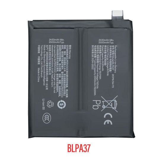Battery Replacement BLPA37 for Oppo Find X7 Ultra