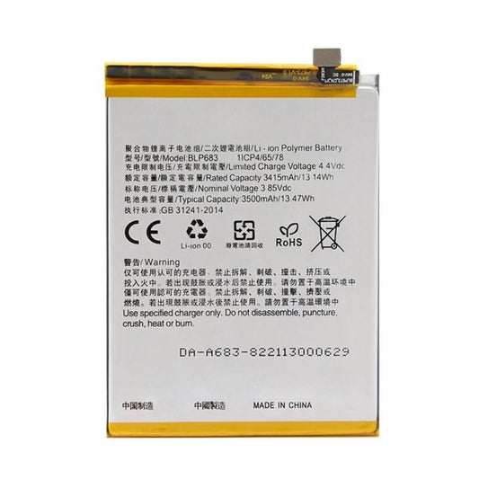 Battery Replacement For Oppo A7X BLP683