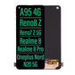 LCD Touch Screen Assembly For Oppo A95 4G/ Reno8 Z/ Reno7 Z 5G/ Realme 8/ Realme 8 Pro/ Oneplus Nord N20 5G