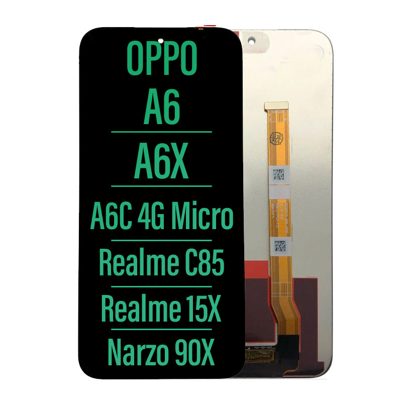 LCD Touch Screen Assembly For OPPO A6/ A6X/ A6T 4G/ A6C 4G Micro/ Realme C85/ Realme 15X 5G/ Narzo 90X 5G