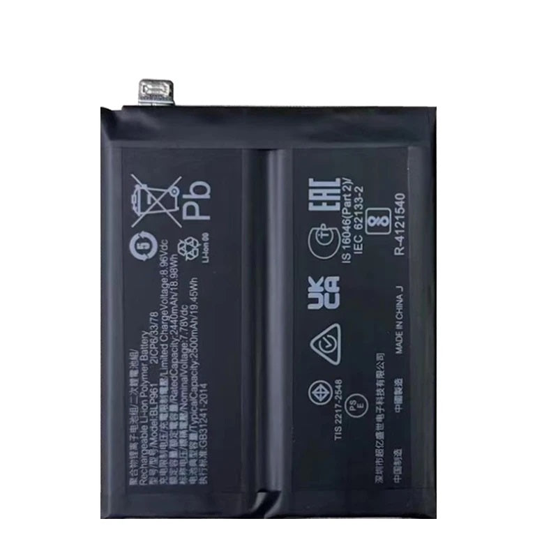 Battery Replacement BLP961 for Oppo Find X6 Pro