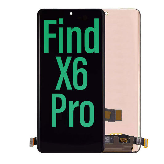 LCD Touch Screen Assembly Compatible For Oppo Find X6 Pro