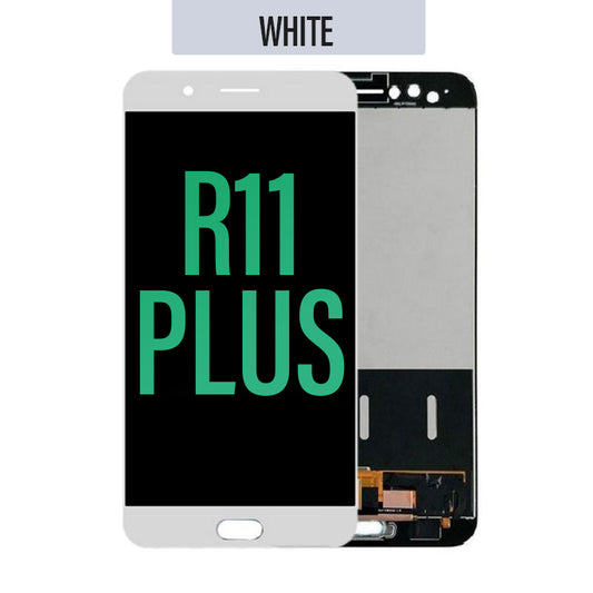 LCD Touch Screen Assembly Replacement for Oppo R11 PLUS- White