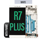 LCD Touch Screen Assembly With Frame for Oppo R7 PLUS- White