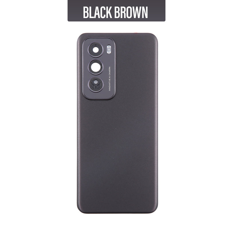 Oppo Reno 12 5G Back Glass with Camera lens- Black Brown