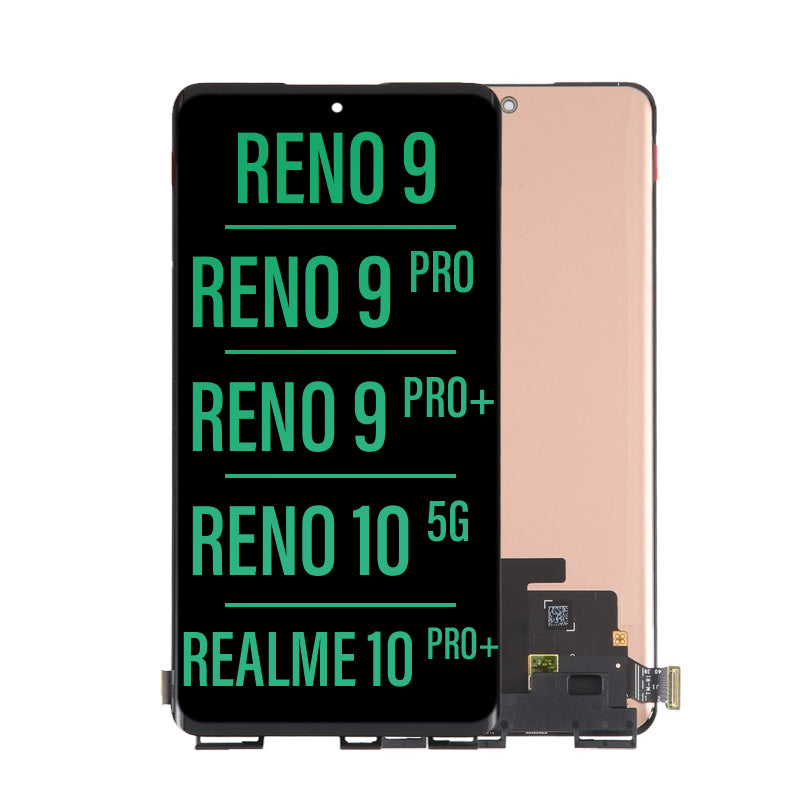 LCD Touch Screen Assembly For Oppo Reno 9/ 9 Pro/ 9 Pro Plus/ 10 5G/ Realme 10 Pro Plus