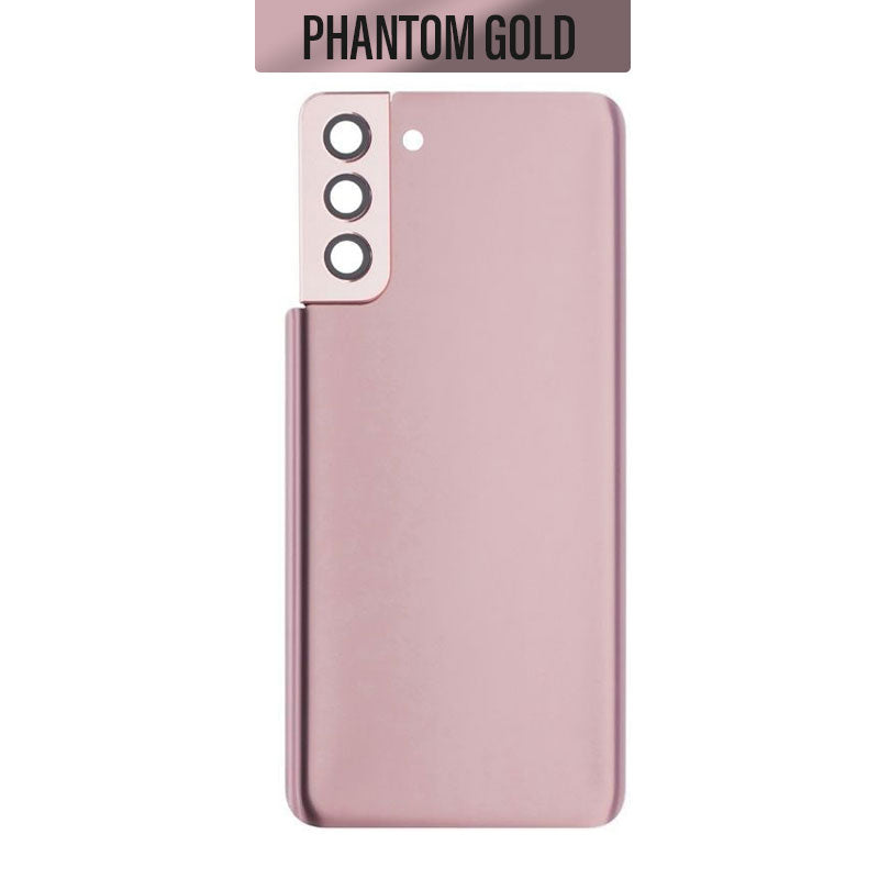 Battery Back Cover with Camera Lens For Galaxy S21 Plus G996 - Phantom Gold