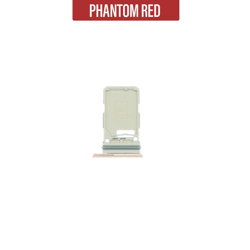 Sim Card Tray For Galaxy S21 Plus - Phantom Red