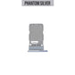 Sim Card Tray For Galaxy S21 Ultra  - Phantom Silver