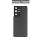 Battery Back Cover with Camera Lens For Galaxy S21 Ultra G998 - Phantom Titanium