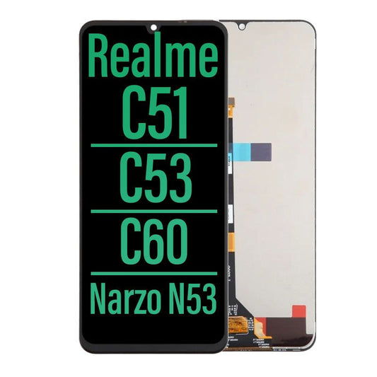 LCD Touch Screen Assembly For Realme C51/ C53/ C60/ Narzo N53
