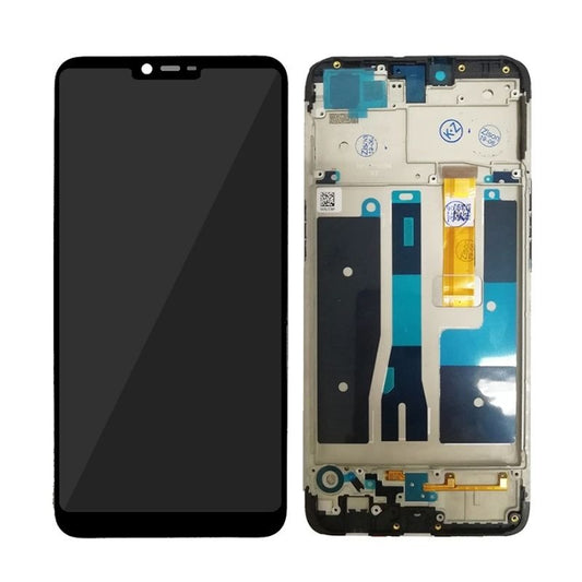 LCD Touch Screen Digitizer Assembly with Frame for Realme 2