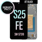 LCD Touch Screen Replacement Assembly With Frame For Galaxy S25 FE - Jet Black