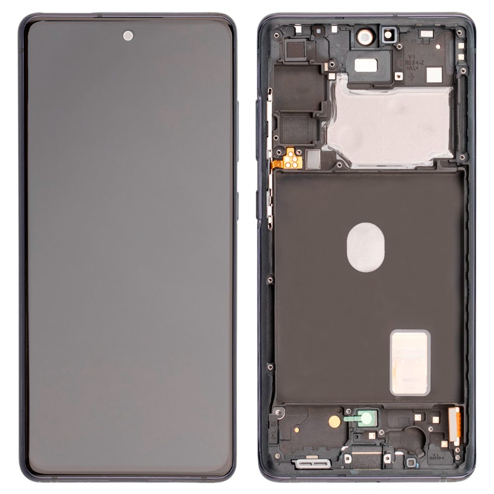 OLED LCD Digitizer Screen Assembly with Frame Replacement for Galaxy S20 FE G780-G781 - Cloud Navy