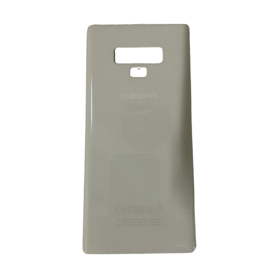 Back Glass Cover for Galaxy Note 9 - White (NO Camera Lens)