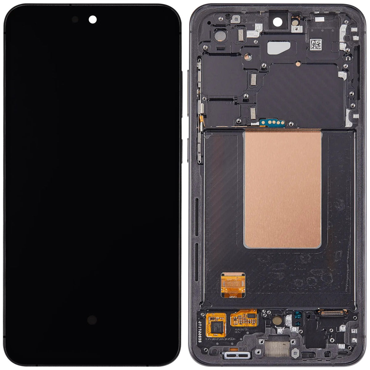 LCD Touch Screen Assembly With Frame Service Pack for Galaxy S24 FE S721