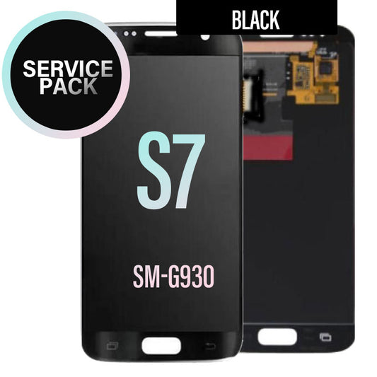 LCD Digitizer Screen Assembly Service Pack for Galaxy S7 G930 - Black