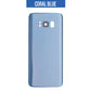 Back Battery Cover Glass Replacement with camera lens Galaxy S8 G950 - Coral Blue