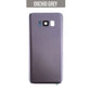 Back Battery Cover Glass Replacement with camera lens For Galaxy S8 G950 -Orchid Grey