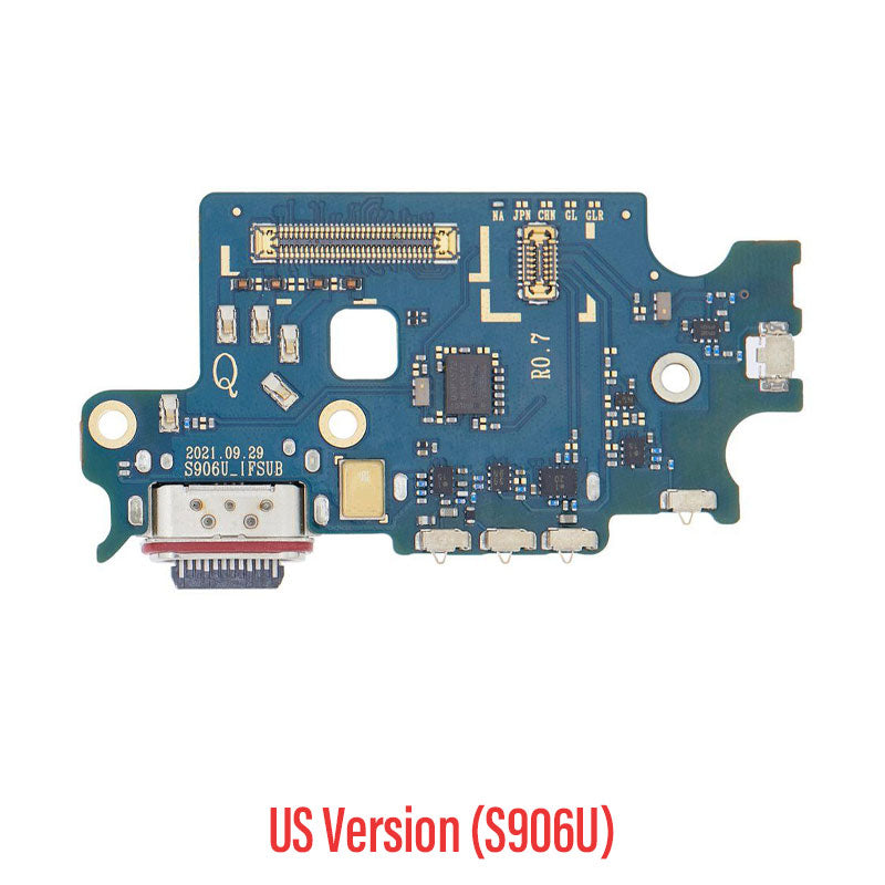 Charger Port Flex Board Replacement For Galaxy S22 Plus 5G S906U