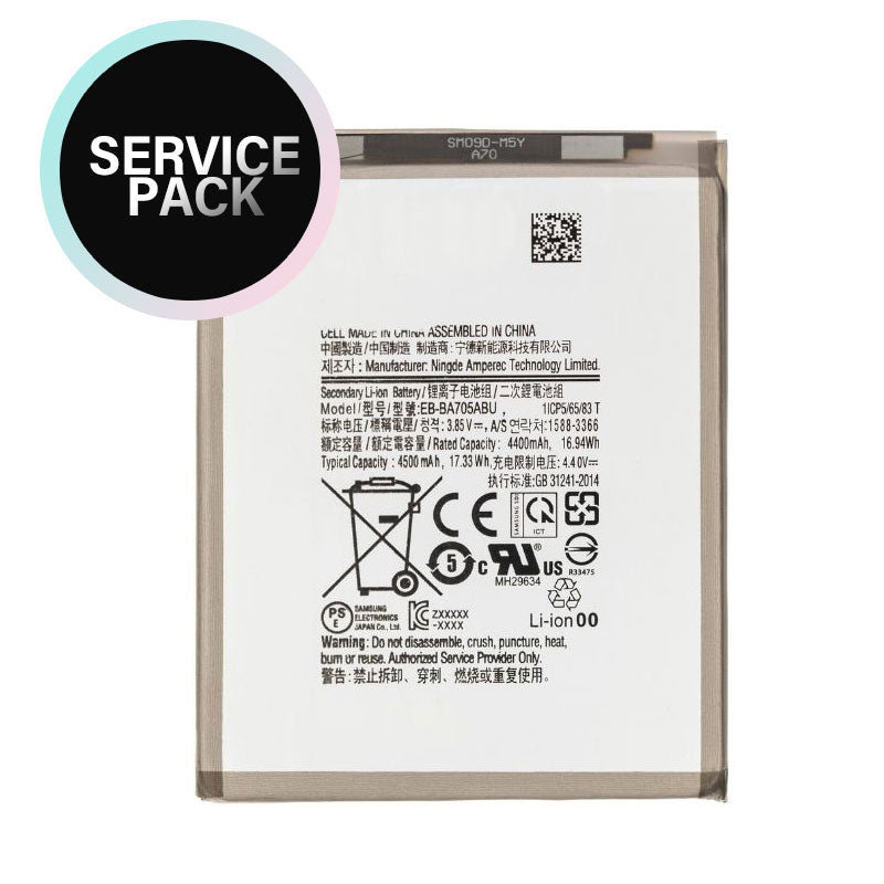 Battery Replacement for Galaxy A70 2019 A705- Service Pack