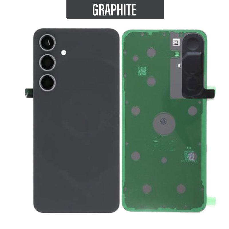 Back Glass Cover With Camera Lens For Galaxy S24 FE