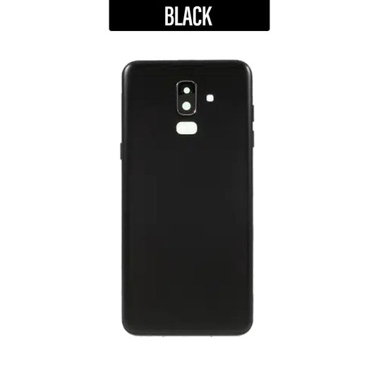 Back Housing Cover For Galaxy J8 - Black