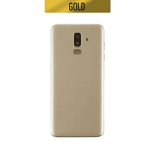 Back Housing Cover For Galaxy J8 - Gold