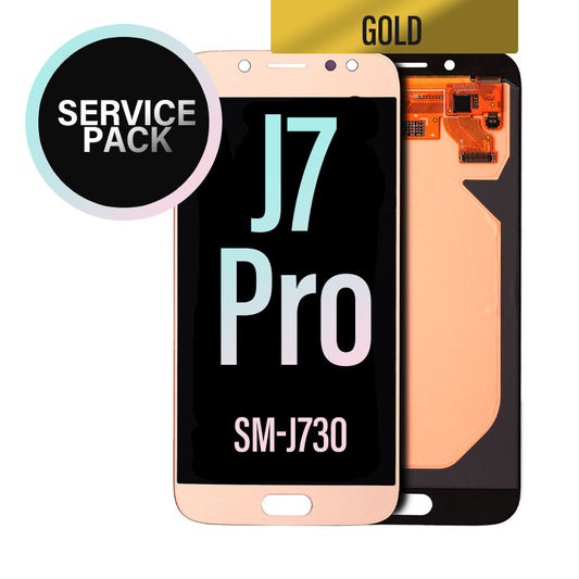 LCD Touch Screen Assembly For Galaxy J7 Pro (J730) - Gold