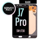 LCD Digitizer Screen Assembly Service Pack for Galaxy J7 Pro J730 - Black
