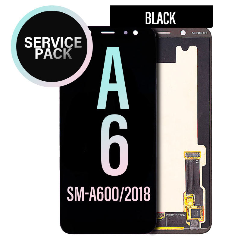 LCD Digitizer Screen Assembly with Frame Service Pack for Galaxy A6 Plus 2018 A605