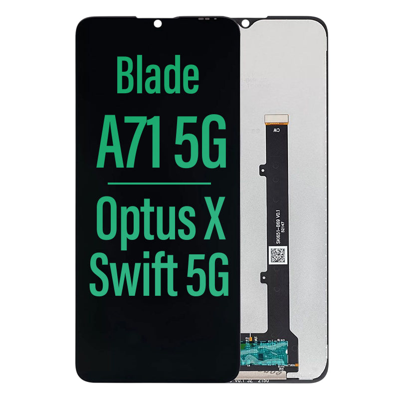 LCD Touch Screen Assembly For ZTE Blade A71 5G/ Optus X Swift 5G
