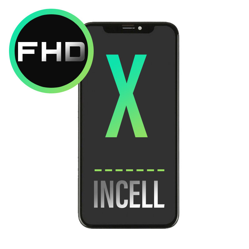 Screen Replacement Assembly For iPhone X- INCELL FHD