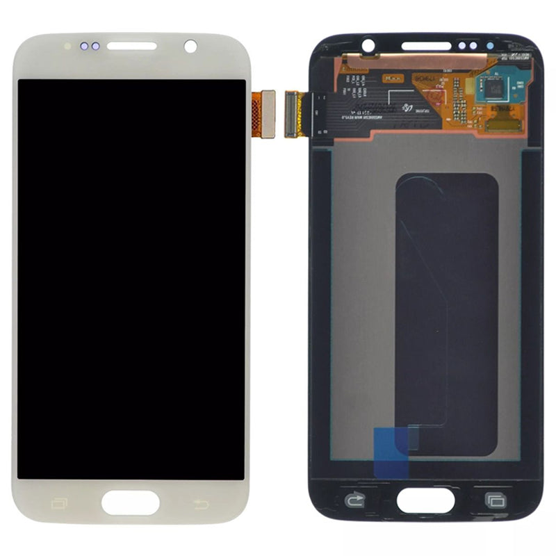 LCD Touch Screen Assembly Service Pack For Galaxy S6  G920 - White