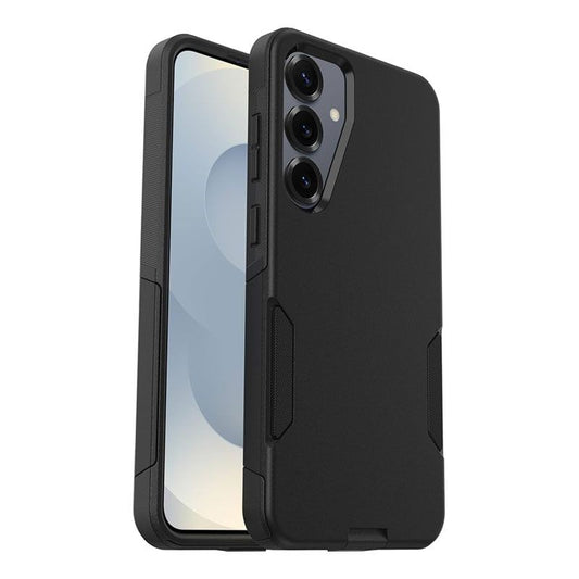 Shockproof Commuter Case Cover for Galaxy S25 Edge -Black