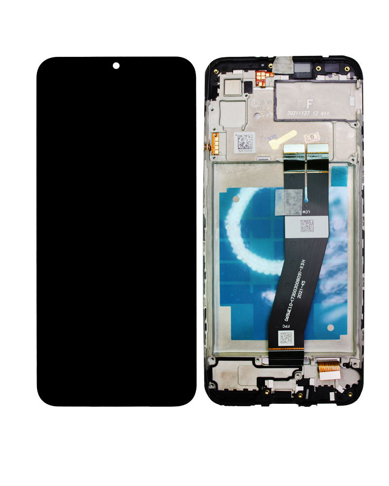 LCD Digitizer Screen Assembly With Frame Service Pack for Galaxy A03