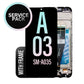 LCD Digitizer Screen Assembly With Frame Service Pack for Galaxy A03