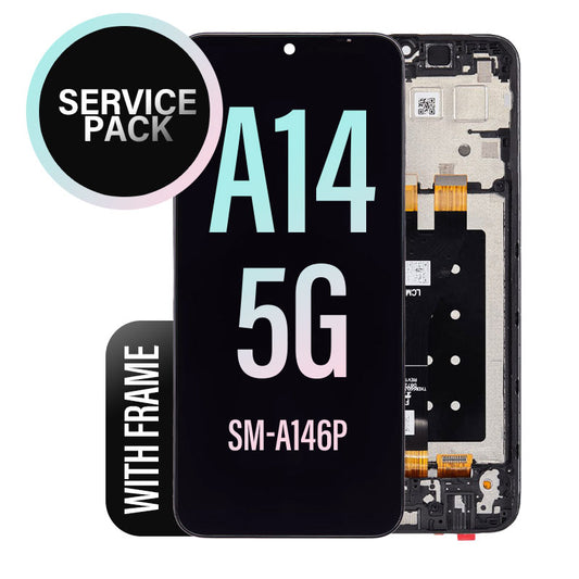 LCD Touch Screen Assembly With Frame Service Pack for Samsung Galaxy A14 5G SM- A146P