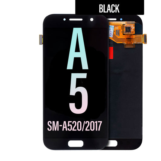 LCD Digitizer Screen Assembly for Galaxy A5 2017 A520- Black