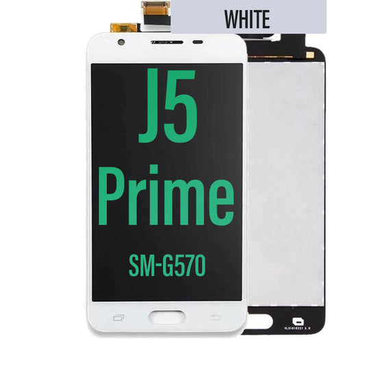 LCD Touch Screen Assembly For Galaxy J5 Prime - White