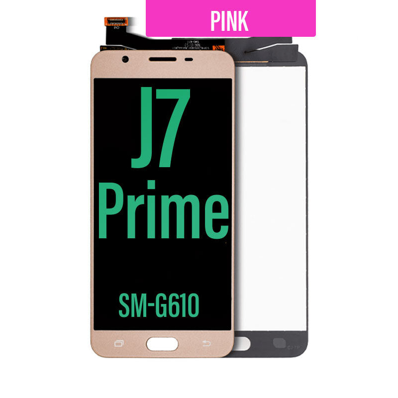 LCD Touch Screen Assembly For Galaxy J7 Prime - Pink