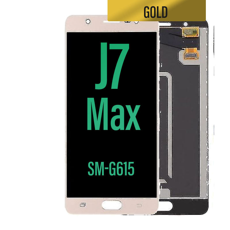 LCD Touch Screen Assembly For Galaxy J7 Max  - Gold