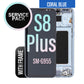 LCD Digitizer Screen Assembly With Frame Service Pack for Galaxy S8 Plus G955 - Coral Blue