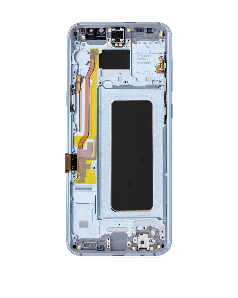 LCD Digitizer Screen Assembly With Frame Service Pack for Galaxy S8 Plus G955 - Coral Blue