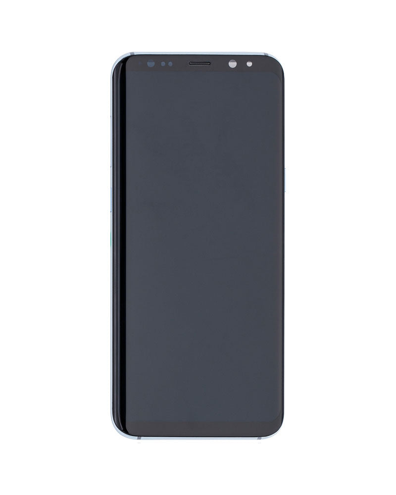 LCD Digitizer Screen Assembly With Frame Service Pack for Galaxy S8 Plus G955 - Coral Blue