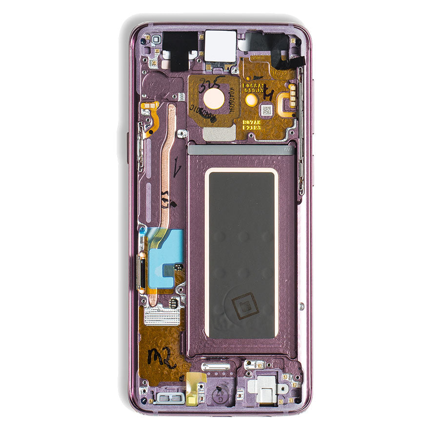 LCD Digitizer Screen Assembly With Frame Service Pack for Galaxy S9 G960 - Lilac Purple