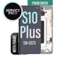 LCD Digitizer Screen Assembly with Frame Service Pack for Galaxy S10 Plus G975 - Prism Green